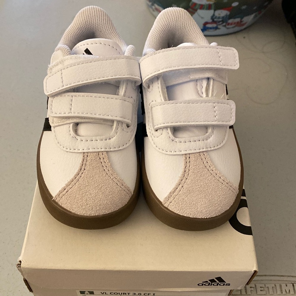 New Adidas VL Court toddler shoes